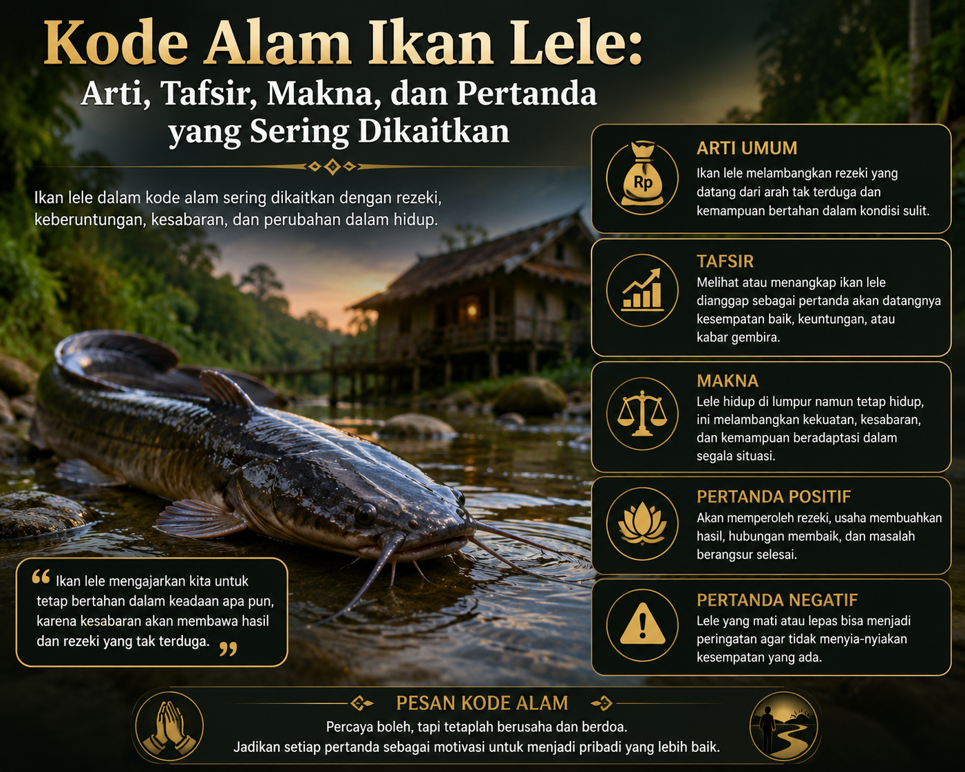 Kode Alam Ikan Lele: Arti, Tafsir, Makna, dan Pertanda yang Sering Dikaitkan